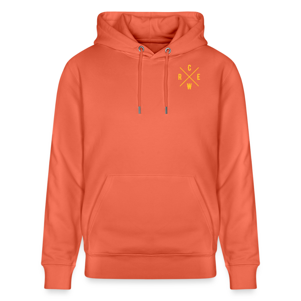 FINE.MAFI Relaxed Hoodie CREW - Hellrot