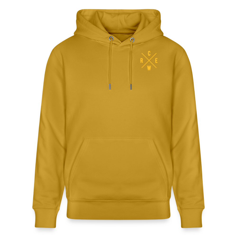 FINE.MAFI Relaxed Hoodie CREW - Ocker