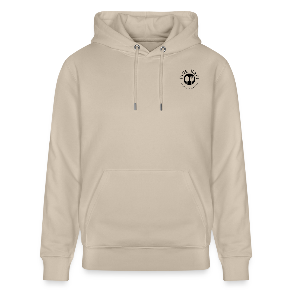 FOOD LOVE Unisex Bio-Hoodie Hummus - Beige