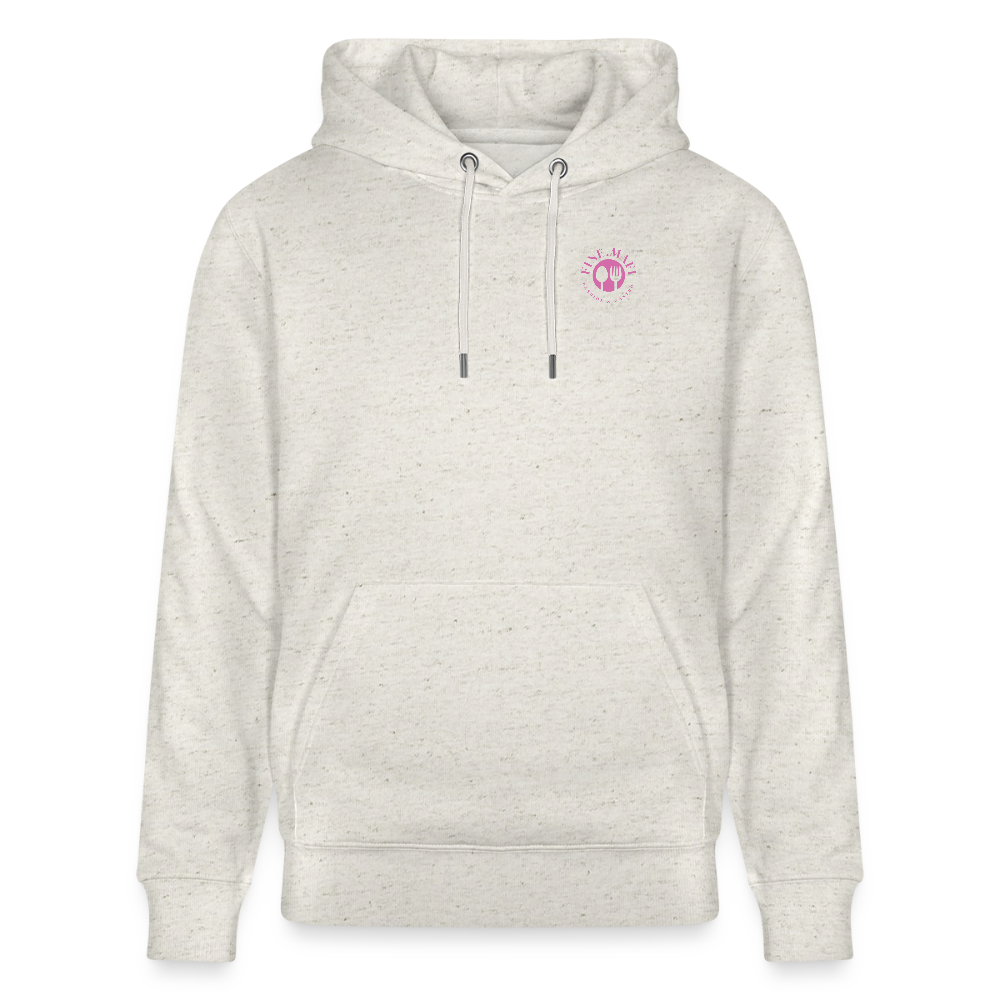 FINE.MAFI Unisex Bio-Hoodie Zero Waste - Beige meliert