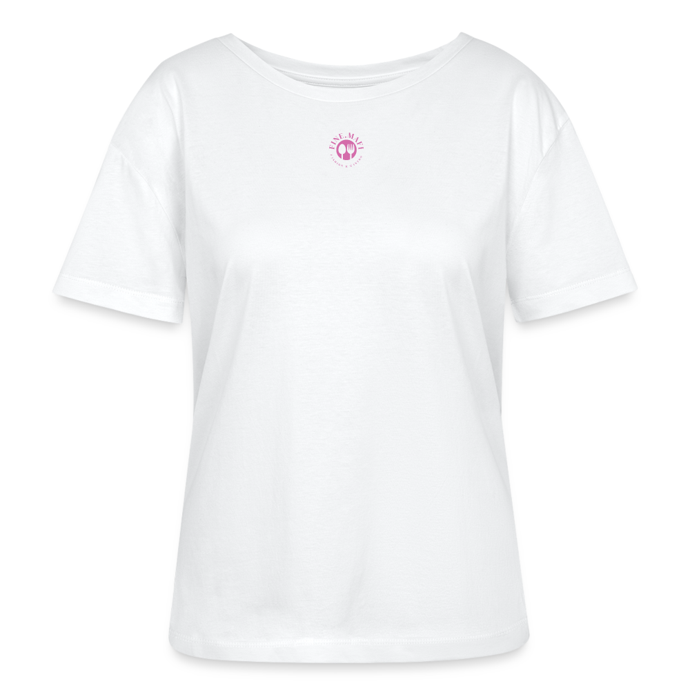 FOOD LOVE Frauen Bio-T-Shirt CW - Weiß
