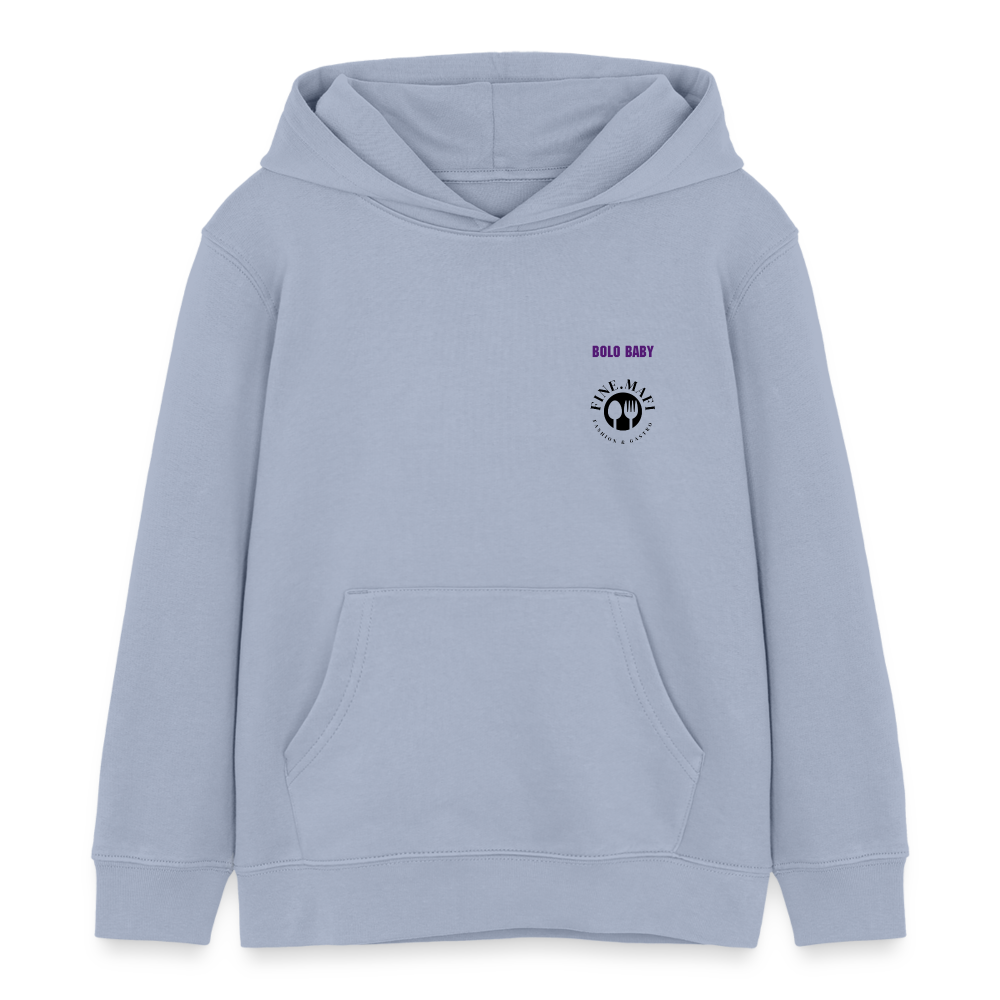 Gastrokids Bio Hoodie Bolo Stile - Lavendel-Violett