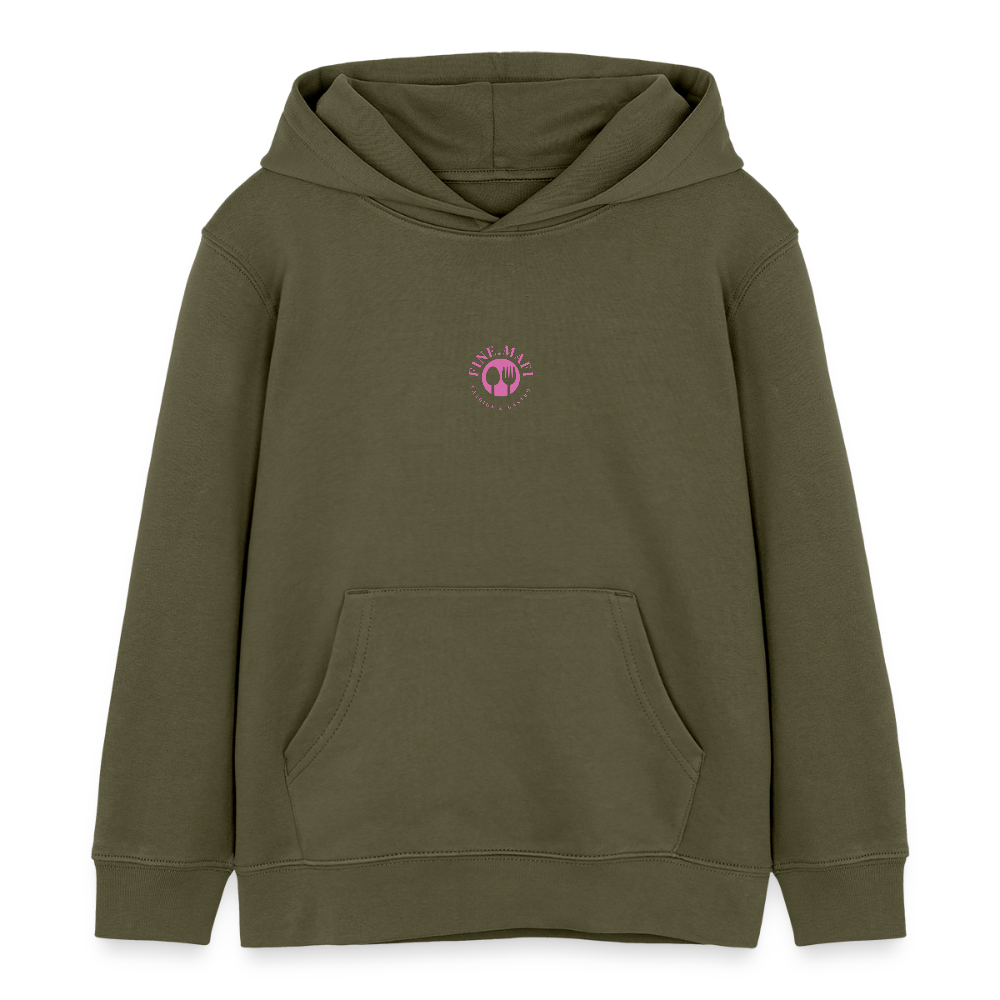 Gastrokids Unisex Bio-Hoodie CW - Khaki
