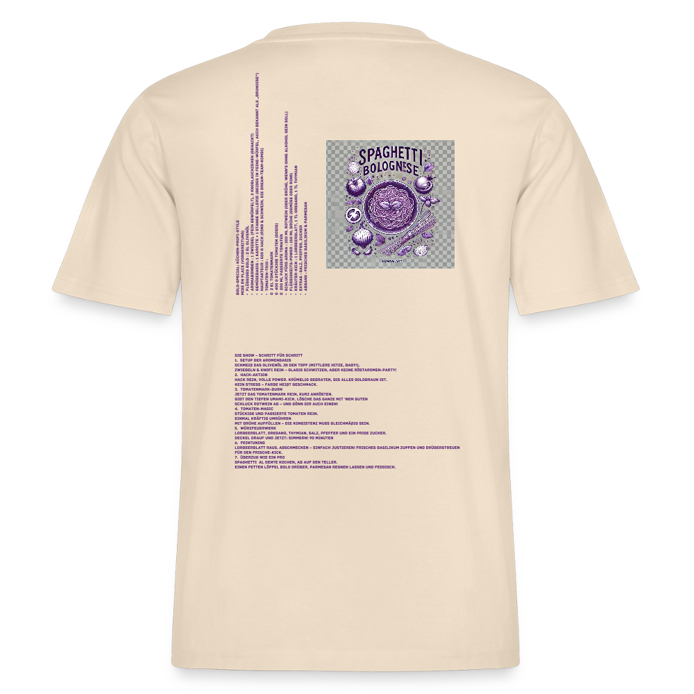 FINE.MAFI Relaxed Fit Unisex Bio-T-Shirt Bolo Baby - Weißgrau
