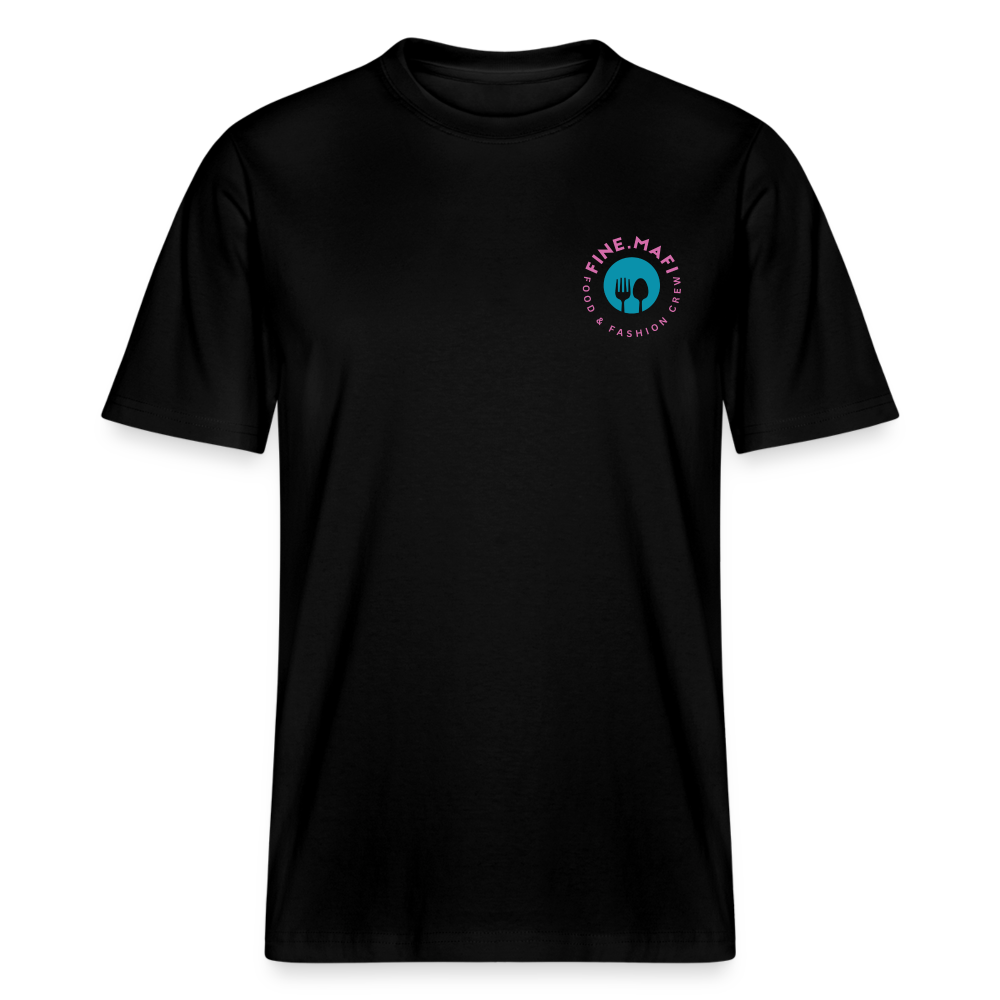 FINE.MAFI Relaxed T-Shirt CREW - Schwarz