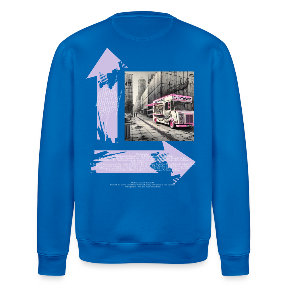FINE.MAFI Unisex Bio-Sweatshirt CW - Königsblau