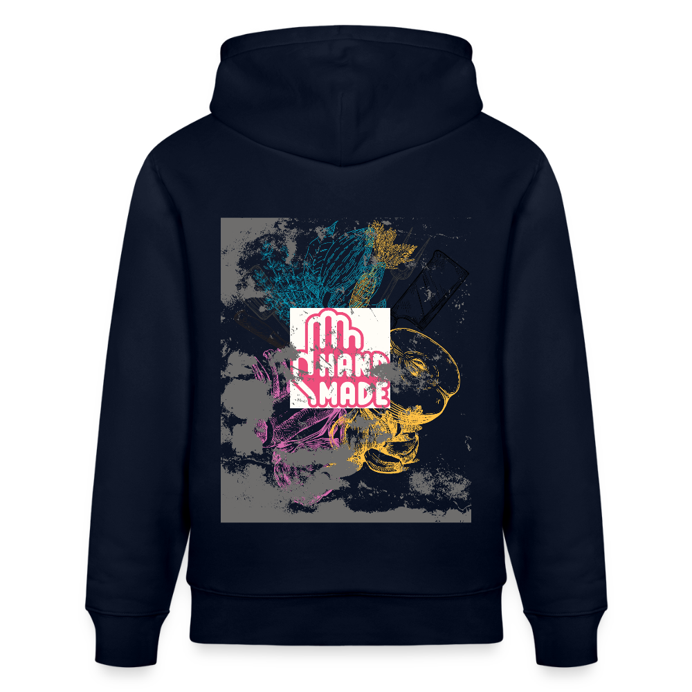 FINE.MAFI Bio Relaxed Hoodie CREW - Navy