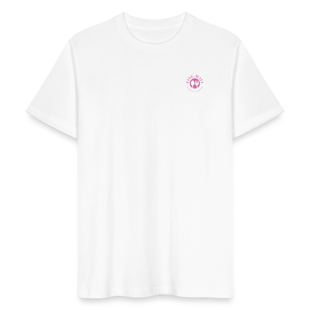 FOOD LOVE Männer Bio-T-Shirt CW - Weiß