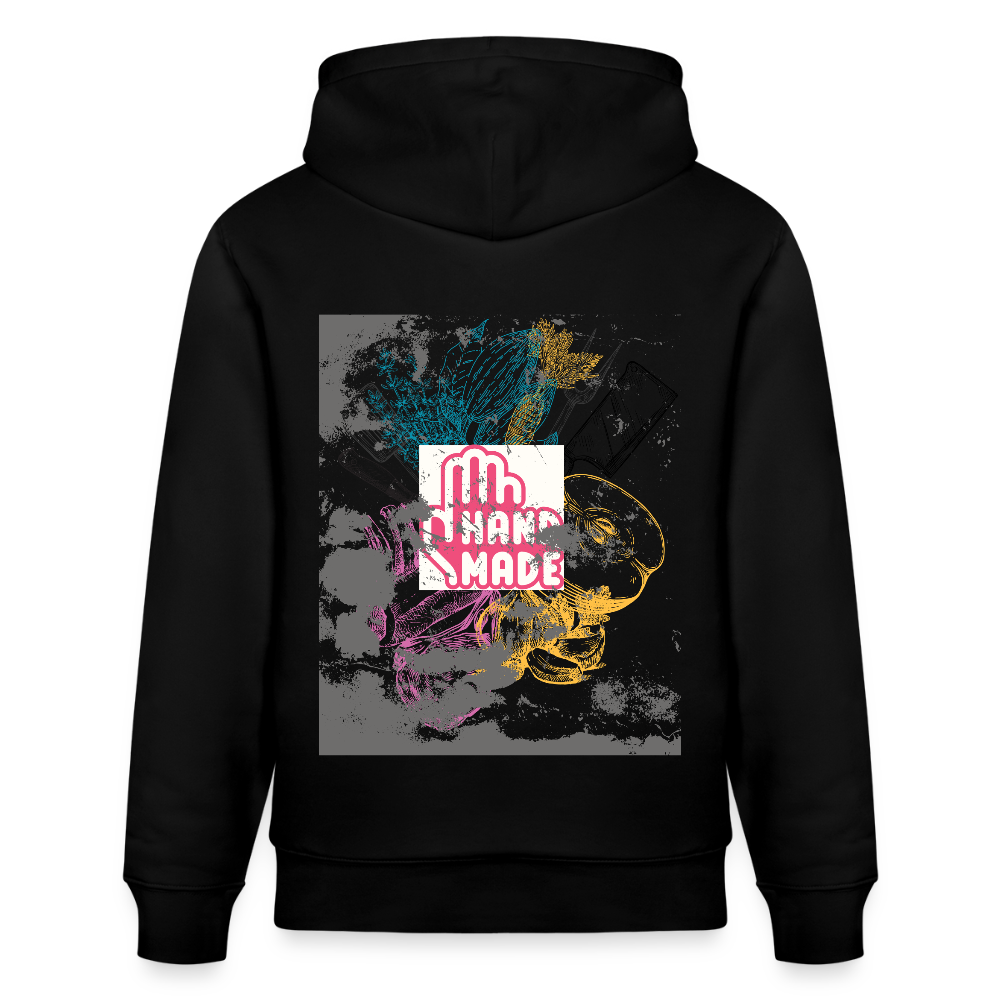 FINE.MAFI Bio Relaxed Hoodie CREW - Schwarz