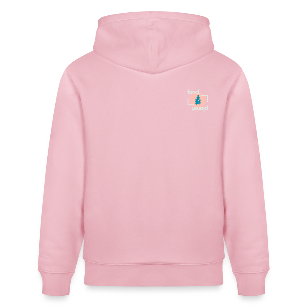 FINE.MAFI Relaxed Hoodie CREW - Hellrosa