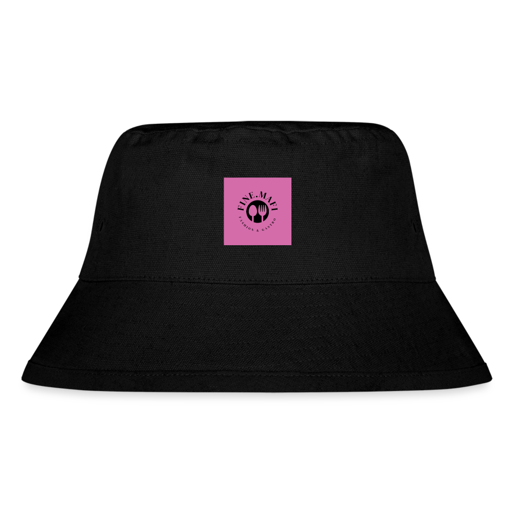 FINE.MAFI recycelter Bucket Hat - Schwarz