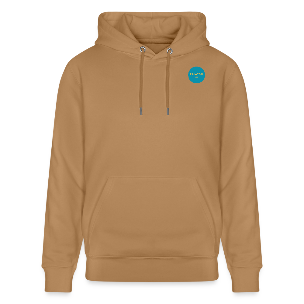 FINE.MAFI in Food we Trust Unisex Organic Hoodie - Karamell
