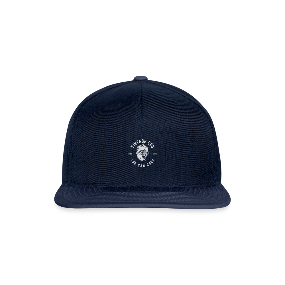 Snapback Cap Coq au Vin - Navy/Navy