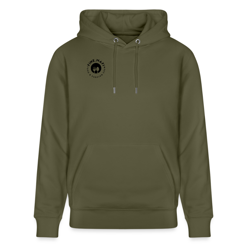 FINE.MAFI Relaxed Hoodie CREW - Khaki Grün