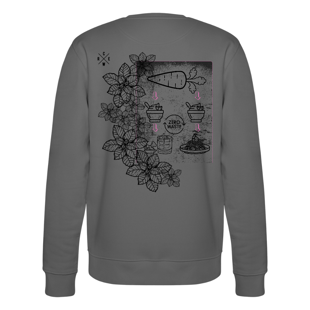 FINE.MAFI Unisex Bio-Sweatshirt Zero Waste Crew - Anthrazit