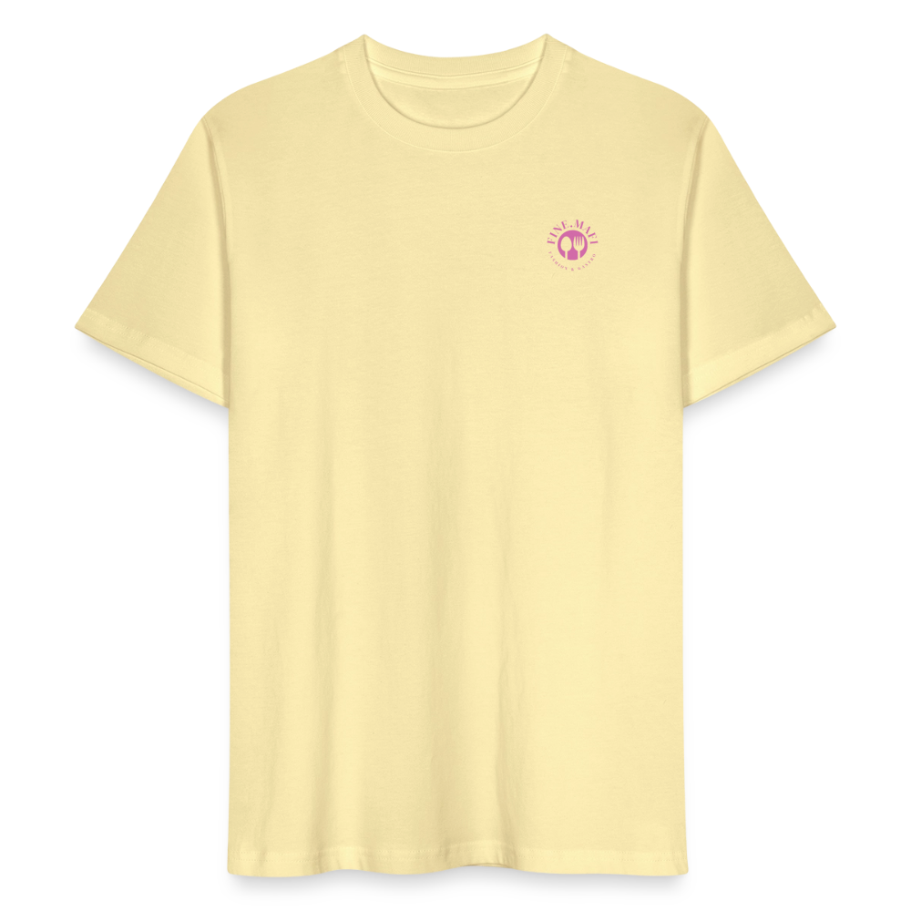 FOOD LOVE Männer Bio-T-Shirt CW - Creme