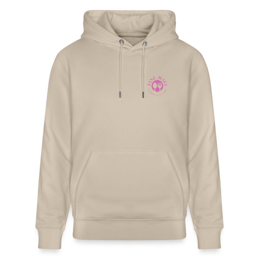 FOOD LOVE Unisex Bio-Hoodie DIGGA - Beige