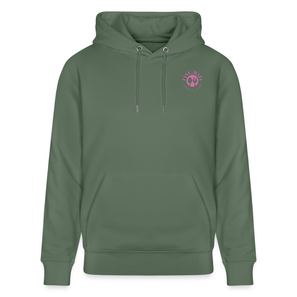 FOOD LOVE Unisex Bio-Hoodie CW - Tanngrün