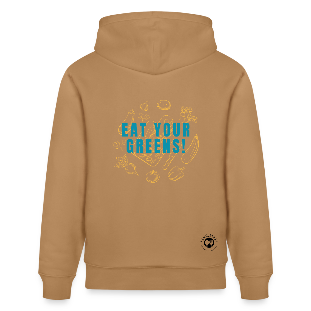 FINE.MAFI Relaxed Hoodie CREW - Karamell