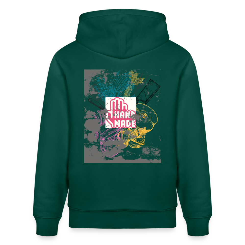 FINE.MAFI Bio Relaxed Hoodie CREW - Forest