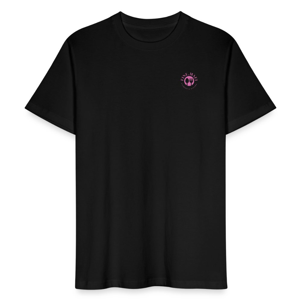 FOOD LOVE Männer Bio-T-Shirt CW - Schwarz