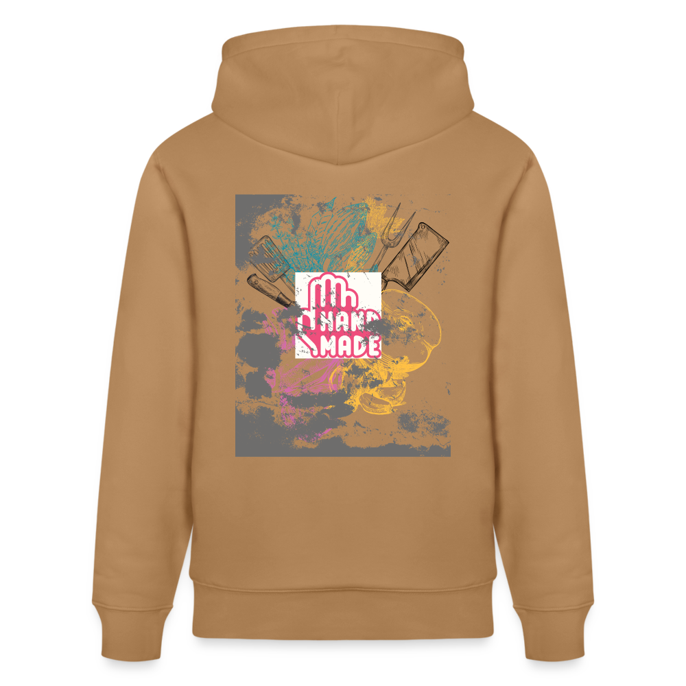 FINE.MAFI Bio Relaxed Hoodie CREW - Karamell