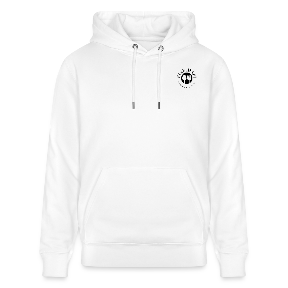FOOD LOVE Unisex Bio-Hoodie Hummus - Weiß