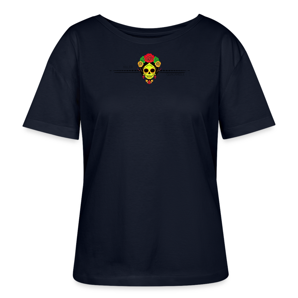 FOOD LOVE Frauen Bio-T-Shirt Guaca - Navy