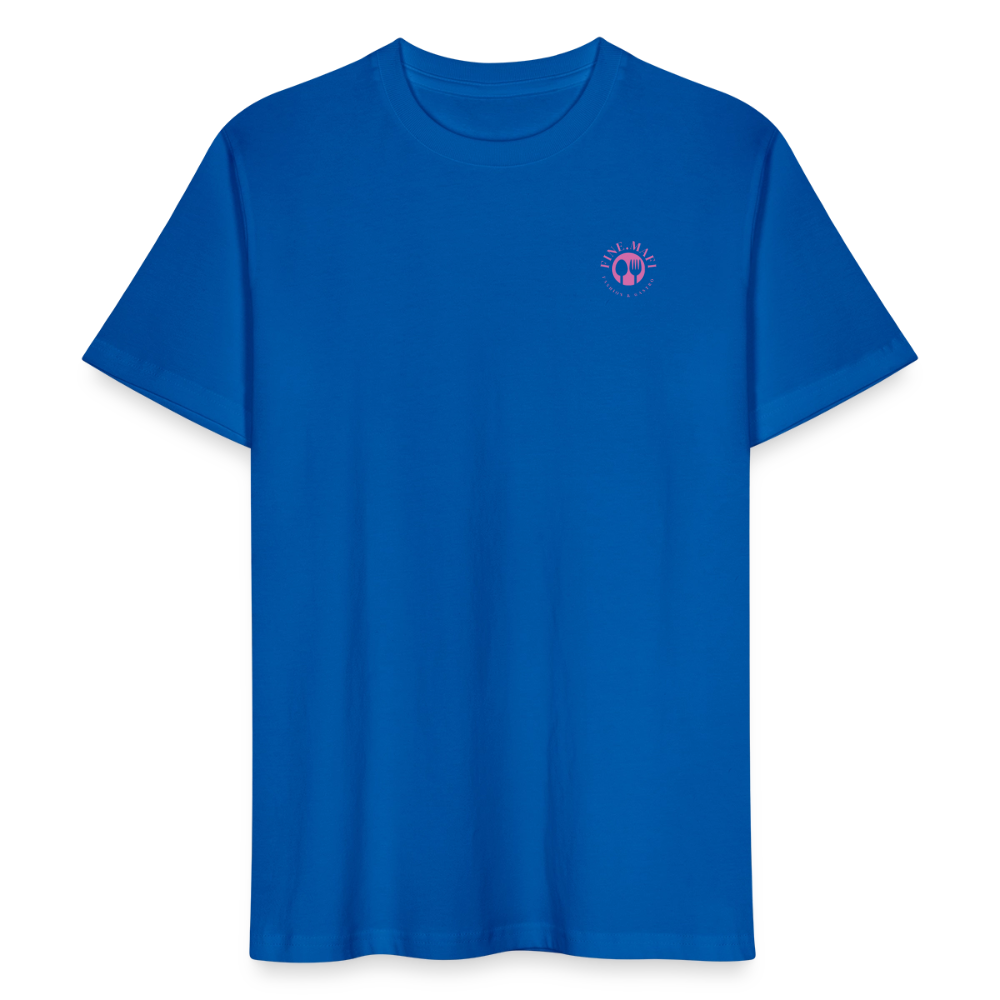 FOOD LOVE Männer Bio-T-Shirt CW - Pfauenblau