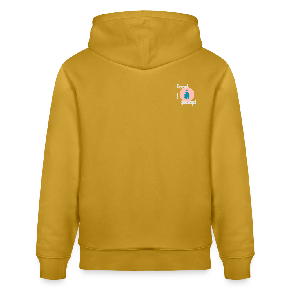 FINE.MAFI Relaxed Hoodie CREW - Ocker