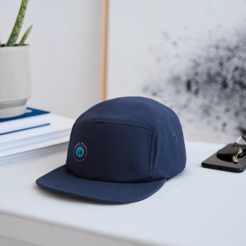 Canvas Camper Cap - Navy