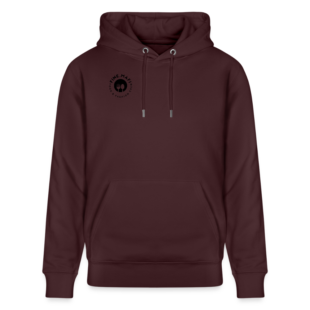 FINE.MAFI Relaxed Hoodie CREW - Maroon
