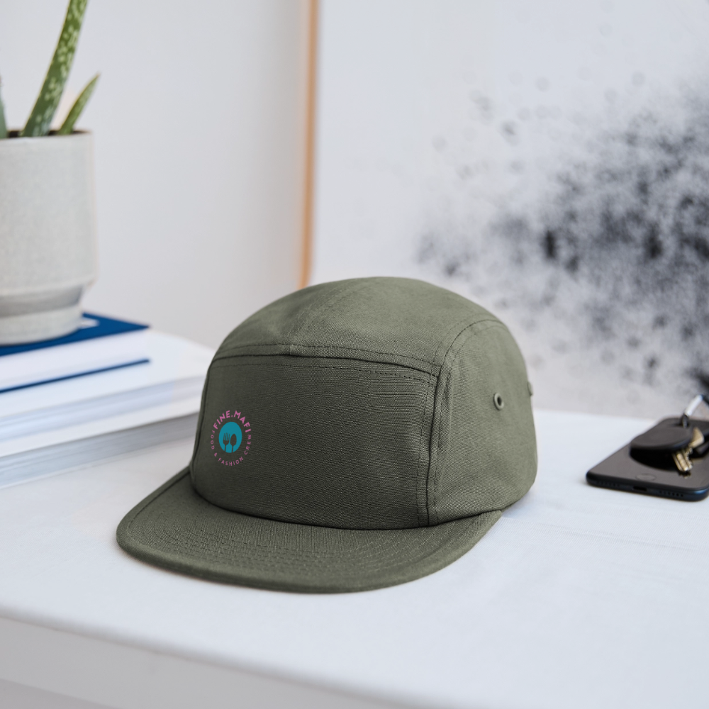Canvas Camper Cap - Olivgrün