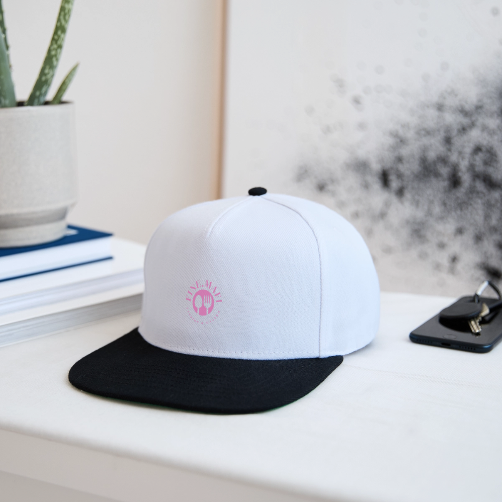 Snapback Cap FINE.MAFI - Weiß/Schwarz