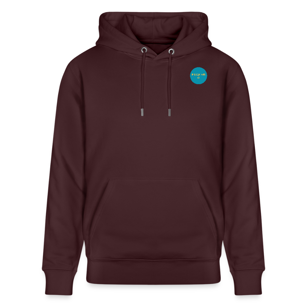FINE.MAFI in Food we Trust Unisex Organic Hoodie - Maroon