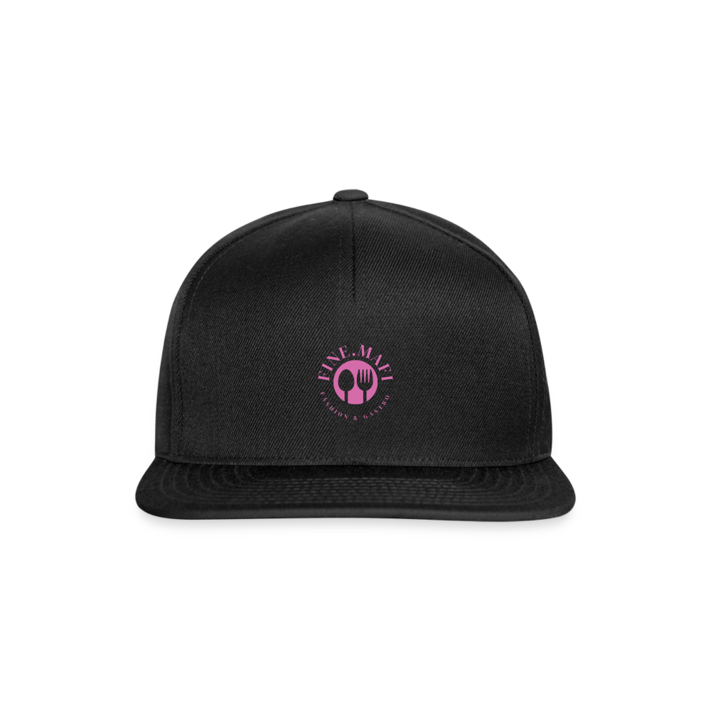 Snapback Cap FINE.MAFI - Schwarz/Schwarz