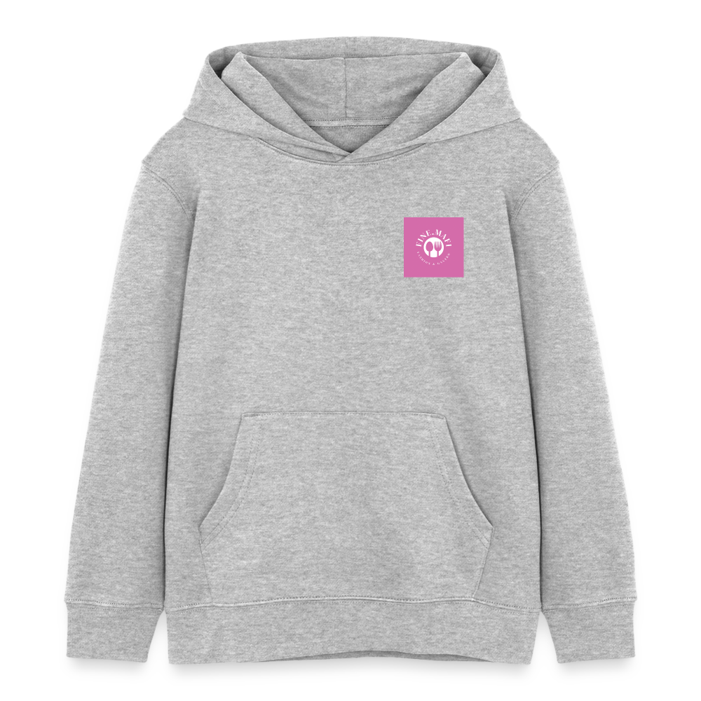 Stanley/Stella Kinder Bio-Hoodie Mini Cruiser - Grau meliert