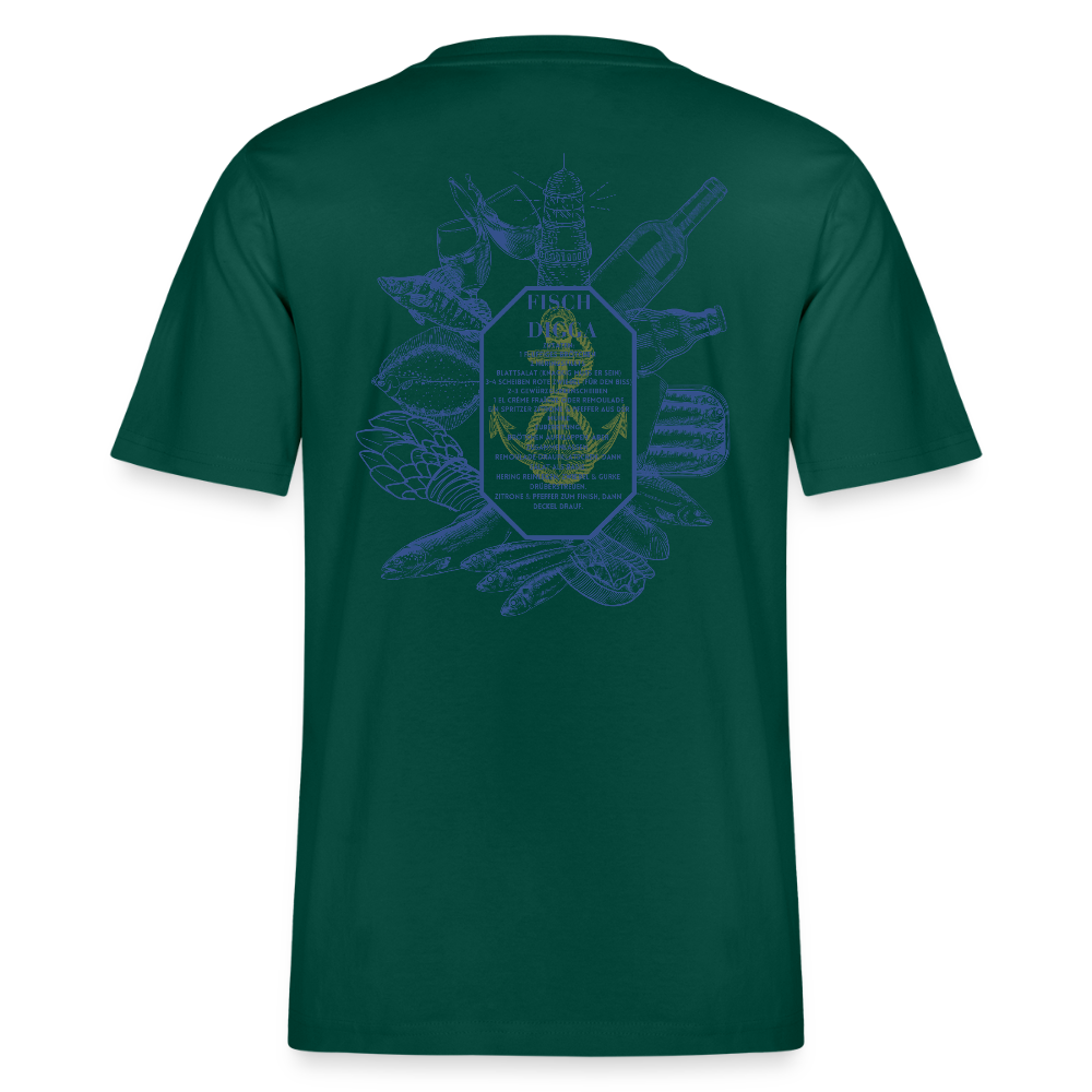 FOOD LOVE Relaxed Fit Unisex Bio-T-Shirt DIGGA - Forest