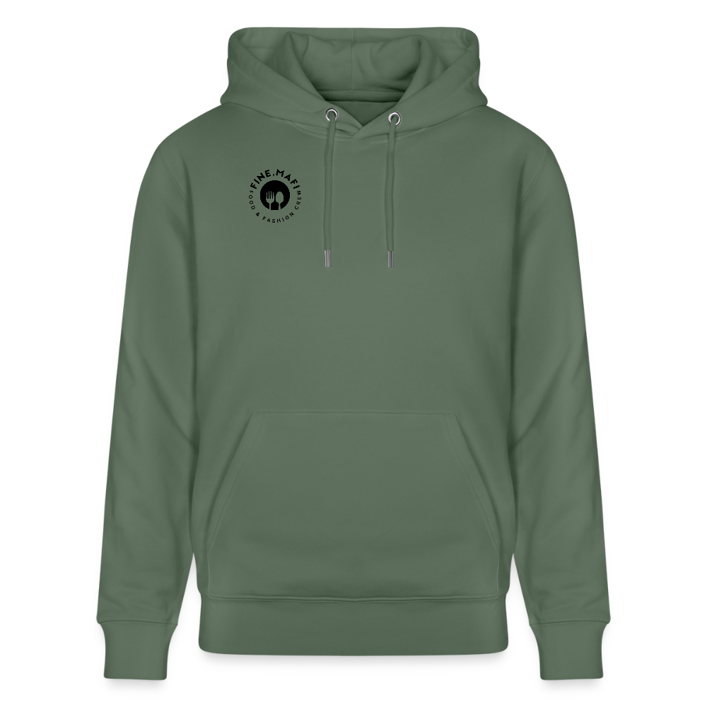 FINE.MAFI Relaxed Hoodie CREW - Tanngrün