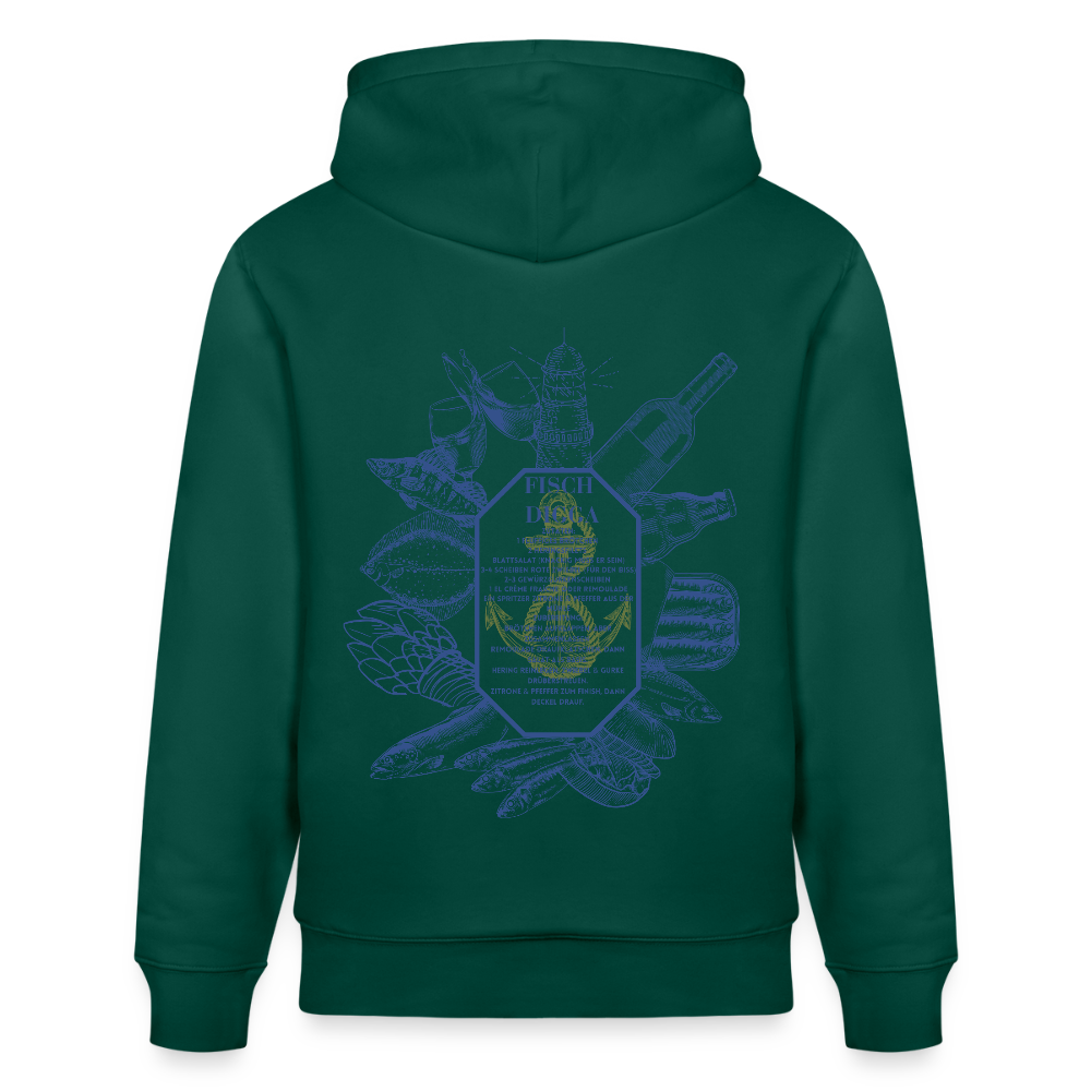 FOOD LOVE Unisex Bio-Hoodie DIGGA - Forest