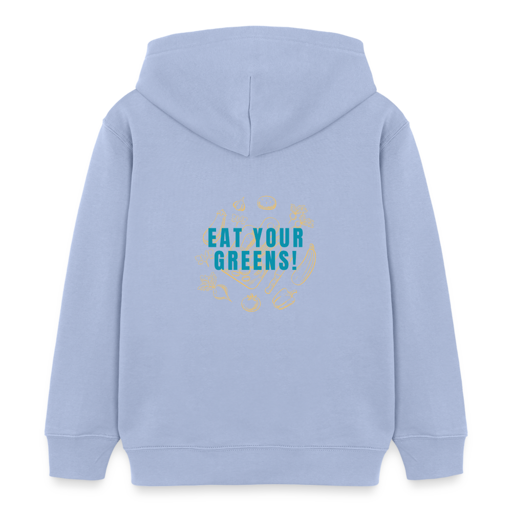 GASTROKIDS Kinder Bio-Hoodie CREW - Sky