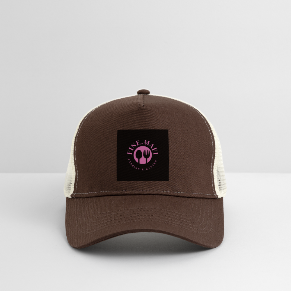 Trucker Cap - Braun/Beige