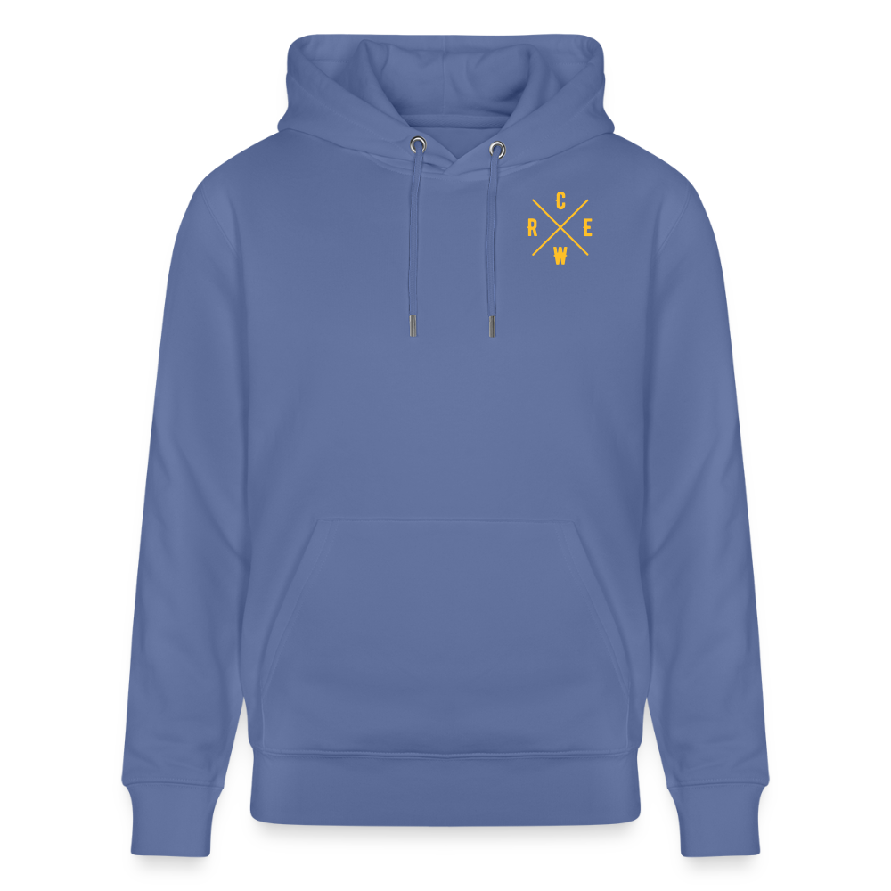 FINE.MAFI Relaxed Hoodie CREW - Blau
