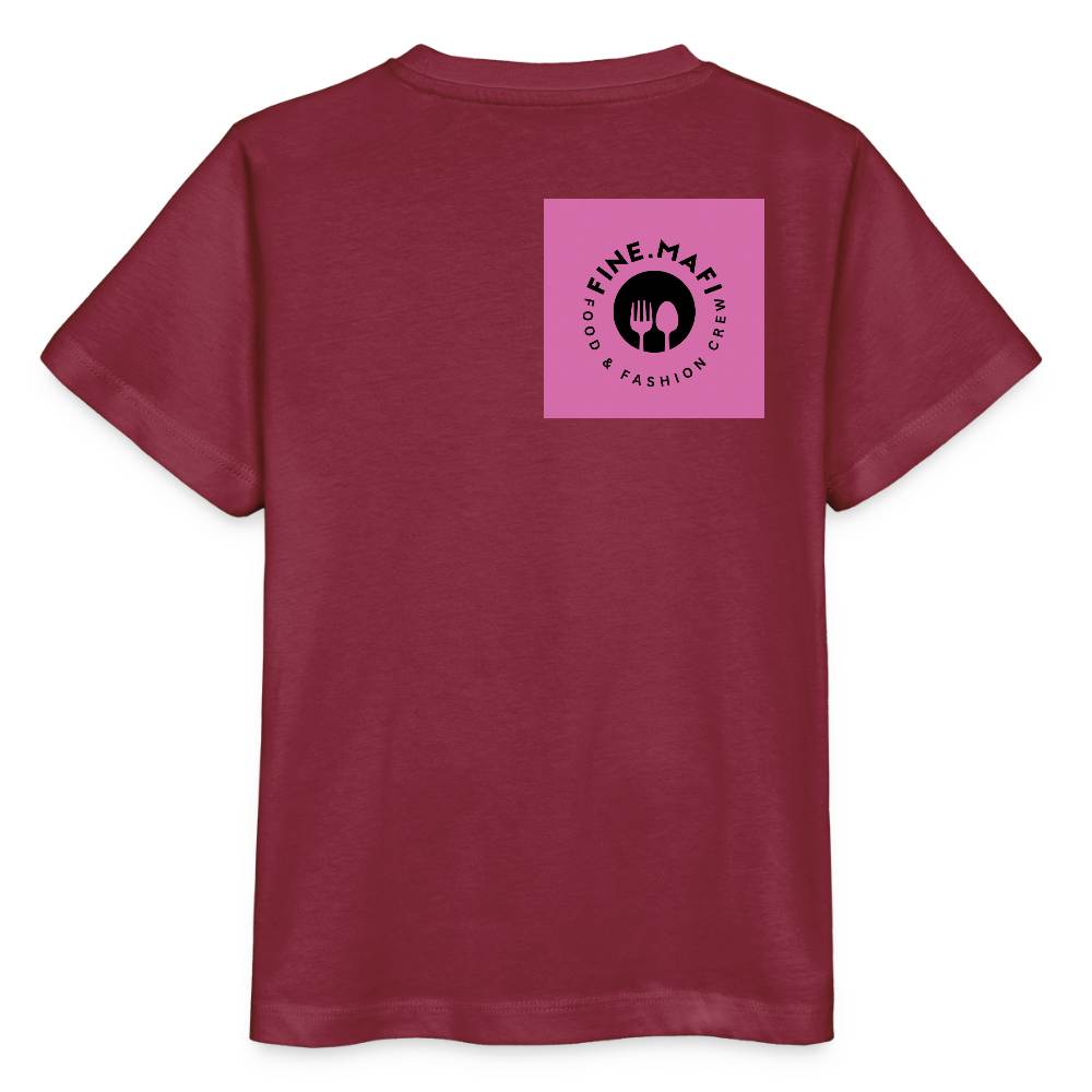 GASTROKIDS Kinder T-Shirt CREW - Burgunderrot