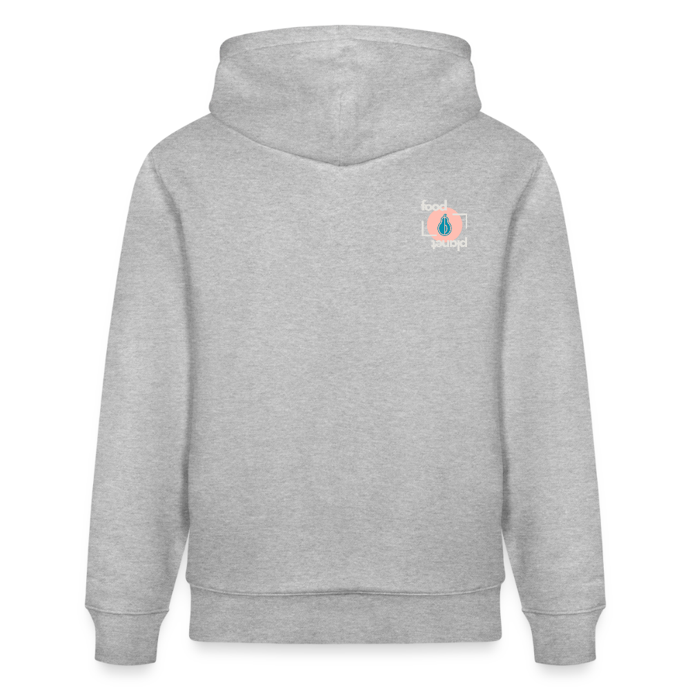 FINE.MAFI Relaxed Hoodie CREW - Grau meliert