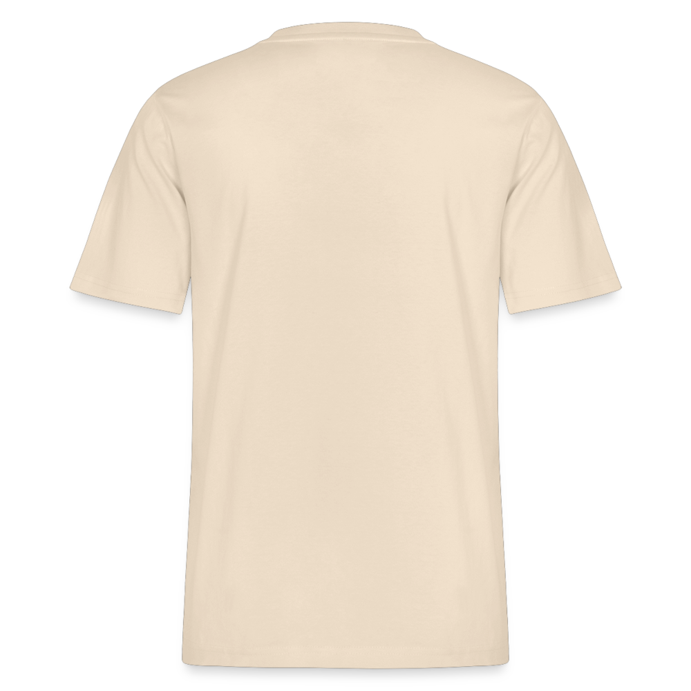 FINE.MAFI Relaxed T-Shirt CREW - Naturweiß