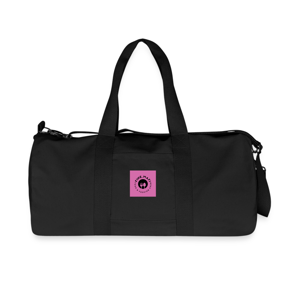 FINE.MAFI recycelte Canvas Duffle Bag - Schwarz