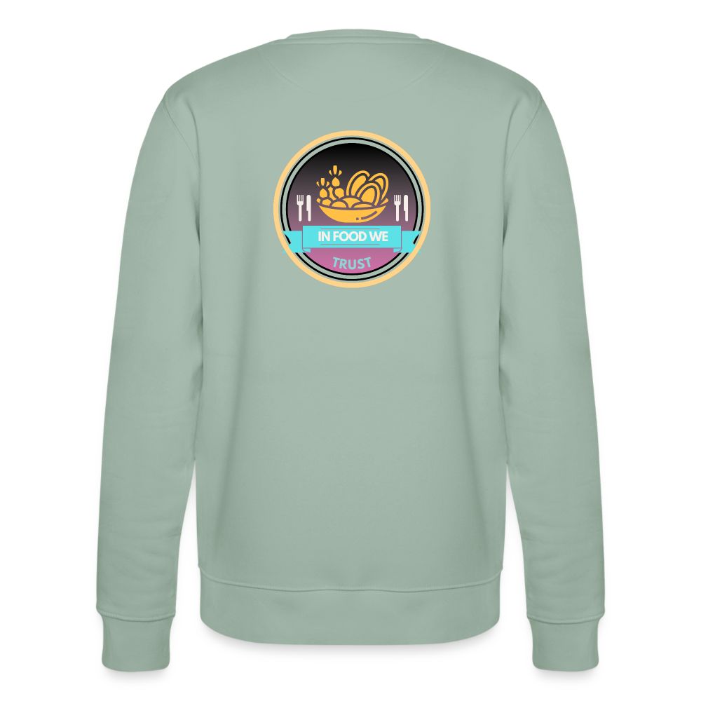 FINE.MAFI Unisex Bio-Sweatshirt IFWT - Helles Graugrün