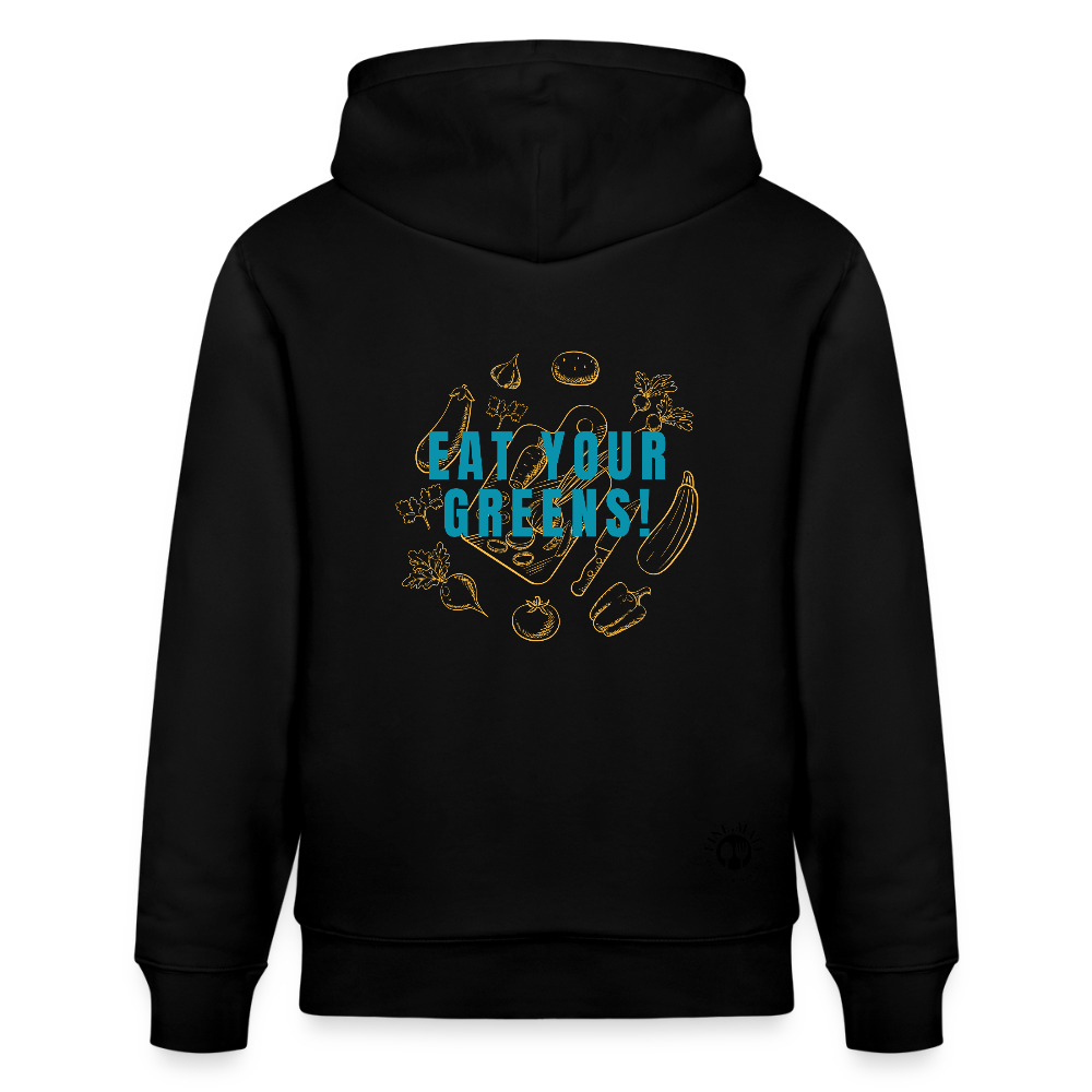 FINE.MAFI Relaxed Hoodie CREW - Schwarz