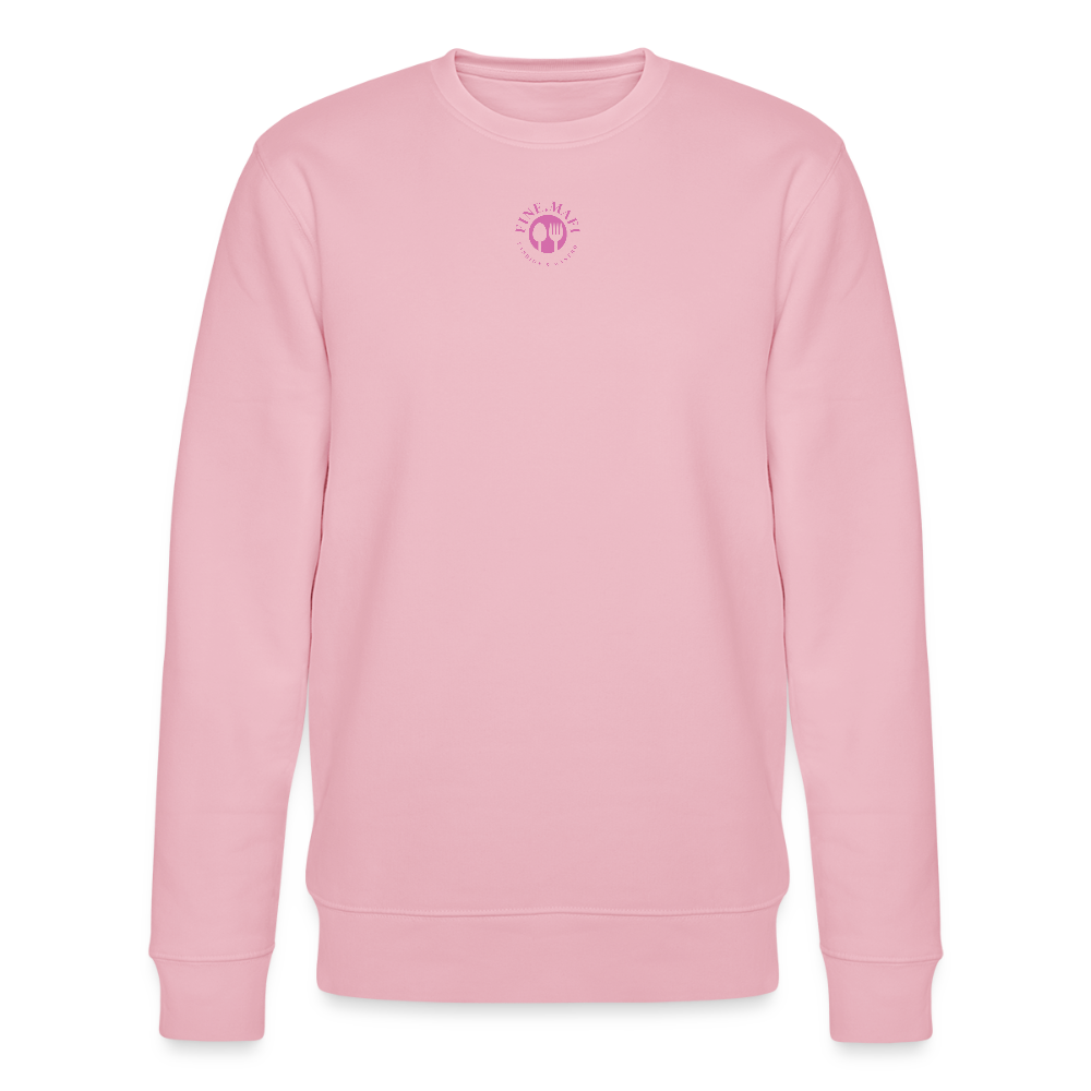 FOOD LOVE Unisex Bio-Sweatshirt DIGGA - Hellrosa